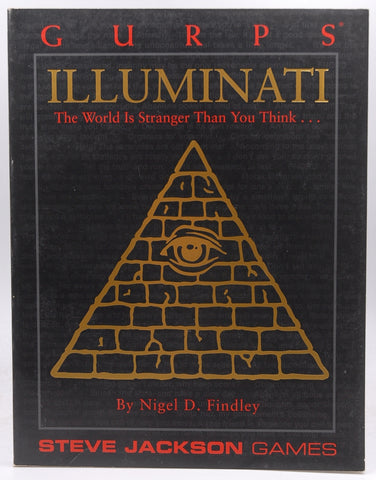GURPS Illuminati (GURPS: Generic Universal Role Playing System), by Nigel, Findley