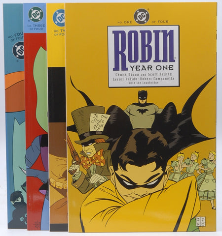 Robin Year One Set of 1-4 D Batman, by Dixon, Beatty