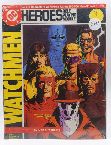 DC Heroes RPG Watchmen SW New, by Dan Greenberg