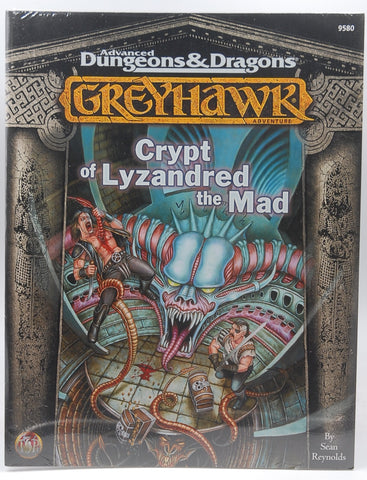 AD&D Greyhawk Crypt of Lyzandred the Mad SW, by Sean Reynolds