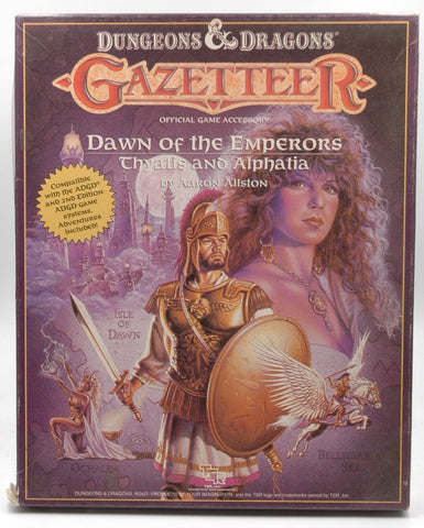 D&D Gazetteer Dawn of the Emperors Thyatis and Alphatia, by Aaron Allston