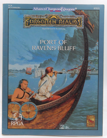 Port of Ravens Bluff (AD&D/Forgotten Realms Accessory LC4) by Rpga Network (August 19,1991), by Rpga Network