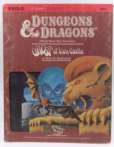 BSOLO D&D Ghost of Lion Castle Fair, by Merle M Rasmussen