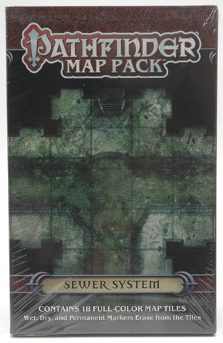 Pathfinder Map Pack Sewer System New, by Staff