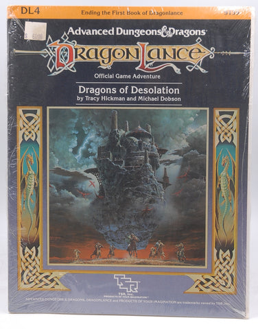 AD&D DL4 Dragons of Desolation SW New, by Tracy Hickman, Michael Dobson