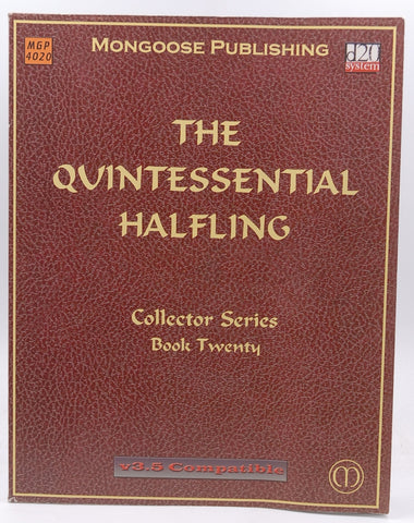 The Quintessential Halfling (Dungeons & Dragons d20 3.0 Fantasy Roleplaying), by Sturrock, Ian