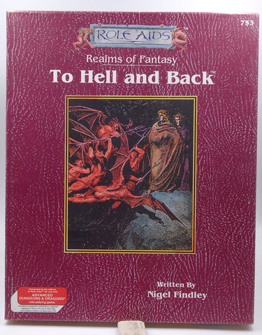Realms of Fantasy: To Hell and Back (Role Aids), by Nigel D Findley
