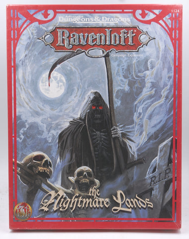 AD&D 2nd Ed Ravenloft THe Nightmare Lands Box Set VG++ Complete, by Staff