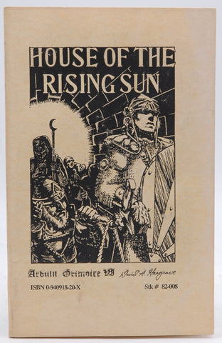 Arduin Grimoire VI House of the Rising Sun, by David A Hargrave