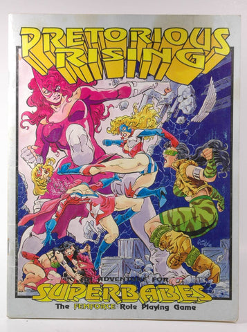 Super Babes Femforce RPG Pretorious Rising, by Marc Schezzini, Cameron Verkaik