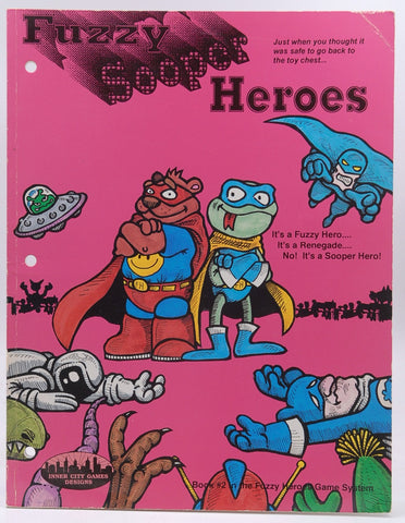 Fuzzy Sooper Heroes (Book #2 in the Fuzzy Heroes Game System), by unknown author