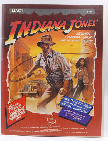Indiana Jones Judge's Survival Pack (IJAC1), by Johnson, Harold
