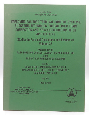 Improving Railroad Teminal Control Systems, by Staff