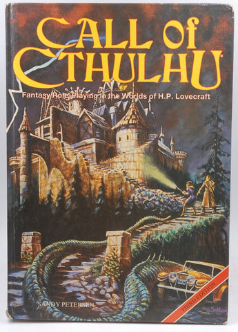 Call of Cthulhu Fantasy Role Playing in the Worlds of H P Lovecraft Third Edition, by Sandy Petersen