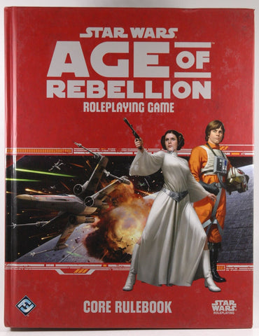 Star Wars RPG Age of Rebellion Core Book FF VG, by