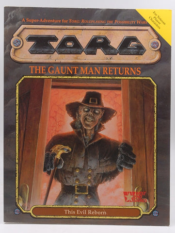 Torg: The Gaunt Man Returns, by John Terra