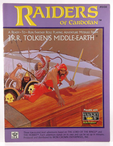 Raiders of Cardolan: Ready to Fun Fantasy Role Playing Adventure Module from J.R.R. Tolkien's Middle-Earth, by Tolkien, J. R. R.