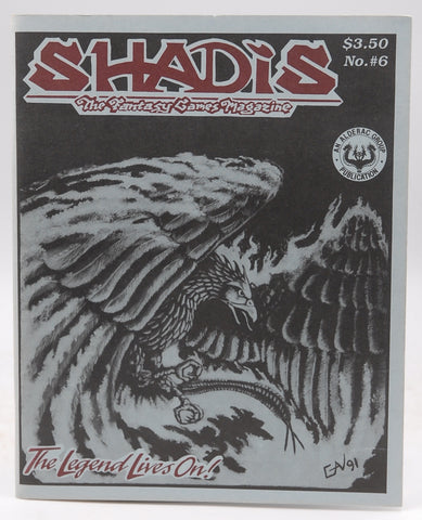 Shadis Fantasy Games Magazine #6 December 1991 KoDT, by Jolly, et al