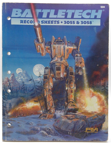 Battletech: Record Sheets 3055 and 3058, by Donna Ippolito Editorial Director
