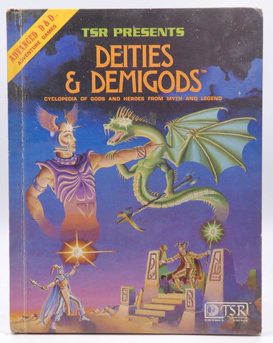AD&D 1e Deities & Demigods VG 128pp, by James Ward, Rob Kuntz