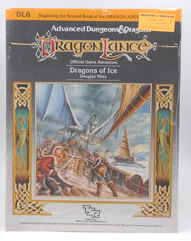 AD&D DL6 Dragons of Ice SW, by Douglas Niles