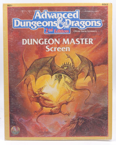 Dungeon Master Screen (Advanced Dungeons & Dragons Accessory REF1) by Wizards of the Coast (September 01,1999), by