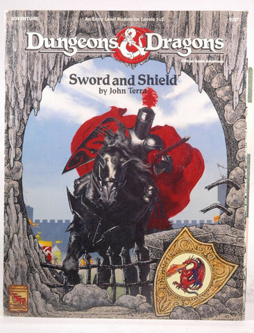 AD&D Sword and Shield TSR 9387 Entry Level, by John Terra