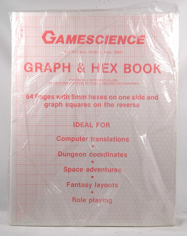 Gamescience Graph and Hex Book RPG, by Zocchi