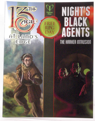 13th Age Night's Black Agents Free RPG Day 2015 Harker Intrusion, by
