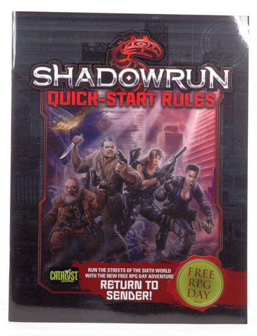 Shadowrun / Battletech Quick Start Rules Free RPG Day 2015, by