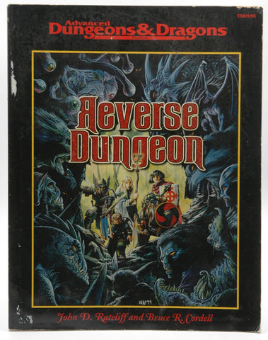 Reverse Dungeon (Advanced Dungeons & Dragons/AD&D), by Bruce R. Cordell, John D. Rateliff