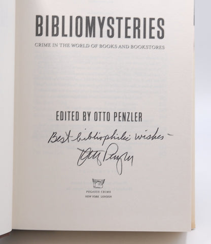 Bibliomysteries, by Signed First Edition