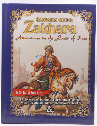 Zakhara Campaign Guide D&D 5e, by GM Lent, Brock Sayre