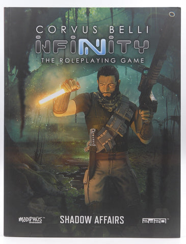 Corvus Belli Infinity The Roleplaying Game RPG Shadow Affairs 2d20, by Staff