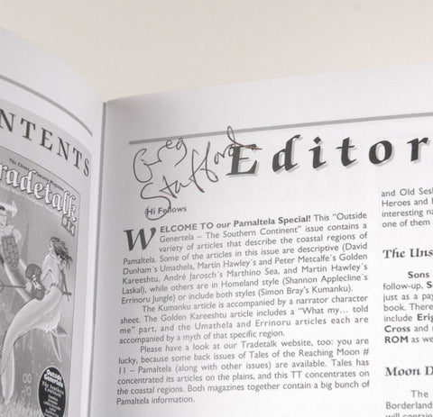 Tradetalk The Chaos Society Magazine #14 Signed, by various Signed