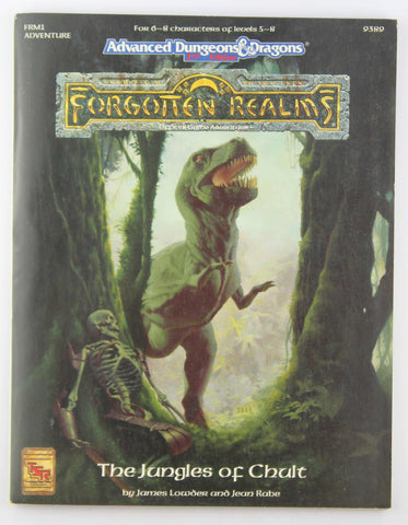 AD&D The Jungles of Chult Forgotten Realms, by Lowder, Rabe  