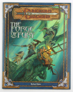 D&D The Forge of Fury VG+, by Richard Baker  