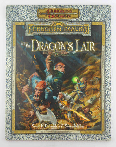 D&D Into The Dragons Lair VG, by Reynolds, Miller  