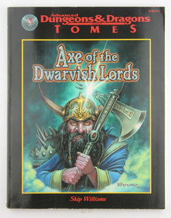 AD&D Tomes Axe of the Dwarvish Lords VG, by Skip Williams  