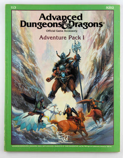 Advanced Dungeons and Dragons Special Module I13 : Adventure Pack 1, by Christian, Deborah (editor)  