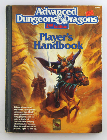 Advanced Dungeons & Dragons Player's Handbook, 2nd Edition, by David "Zeb" Cook  