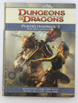 Player's Handbook 3: A 4th Edition D&D Core Rulebook, by Heinsoo, Rob,Schwalb, Robert J.,Mearls, Mike  