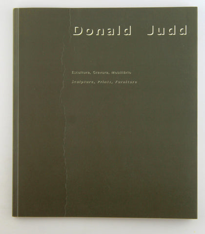 Donald Judd - Sculpture Prints Furniture, by Veiga, Margarida  