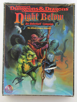 AD&D Night Below An Underdark Setting G+ Complete, by Various  