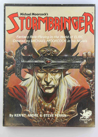Moorcock's Stormbringer Fantasy RPG Elric Boxset, by Ken St Andre, Steve Perrin  