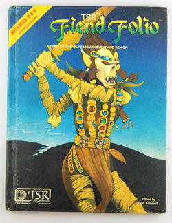 Fiend Folio: Tome of Creatures Malevolent and Benign: (Advanced Dungeons and Dragons), by   