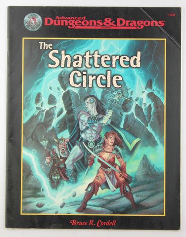 AD&D The Shattered Circle, by Bruce R Cordell  