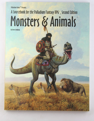 Palladium RPG 2e Monsters & Animals VG, by Siembieda  
