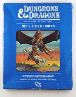 D&D RPG Set 2: Expert Rules G+, by Mentzer, Gygax, Arneson  