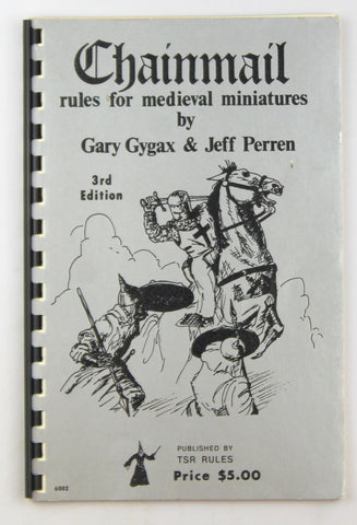 Chainmail Rules for Medieval Miniatures 3rd Ed, by Gary Gygax, Jeff Perren  